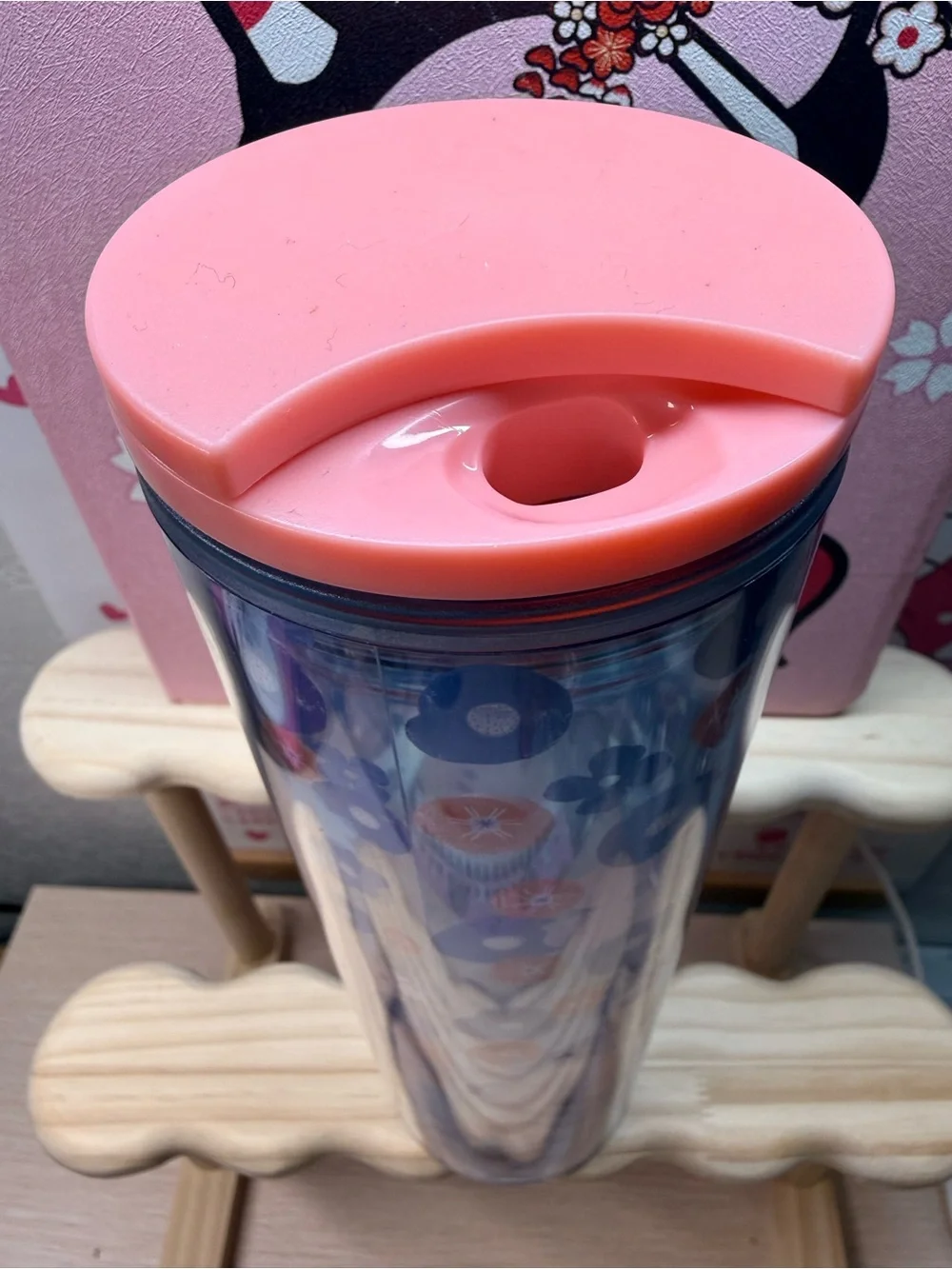 Starbucks 2020 Easter Spring Cold Cup Tumbler Bunny Pink Chick 16 Oz NWT